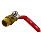 Ball Valve 3 4  Fnpt X 3 4  Mnpt Female To Male Brass Shut Off Water Air Fluid
