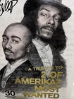 Snoop Dog  tupac Cardboard Sign  12 By 17 Inch Double Sided