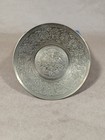 Vintage Indian Brass Trinket Dish Floral Pattern