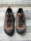 Oboz Sawtooth Low Bdry Waterproof Hiking Shoes Mens 12w Wide Brown rust Red