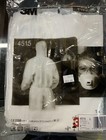 Two  2  3m Disposable Protective Coverall Safety 4515-white-large Painter s Suit