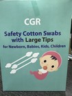 400pcs Cgr Baby Safety Cotton Swabs With Large Tips For Newborn  Babies  Kids  