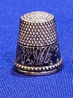 Antique Ketcham   Mcdougall Mkd Sterling Silver Thimble