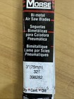 Morse 398282 Bi-metal Air Saw Blades 3    32t 5-pack Pneumatic Saw Nos