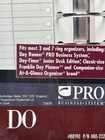Day Runner Pro Things To Do Pages  88190 Nos Pack 30 Sheets Sealed 7 Holes 1996