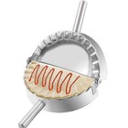 6 Inch Empanda Press Large Stainless Steel Dumpling Maker 2in1 Dough Cutter dump