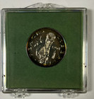 1963 President   First Lady John   Jacqueline Kennedy Sterling Silver Coin Medal