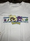 Vintage 1999 Pokemon Gotta Catch Em All Long Sleeve White T Shirt Kids Size Xl