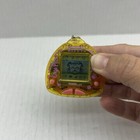 Vintage 1997 Giga Pets Compu Kitty Tiger Yellow Virtual Pet  Tested Working