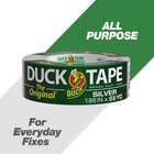  2 Pack  The Original Duck Tape Brand Duct Tape  1 88 In  X 55 Yd Silver
