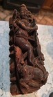 Antique Kalki Hindu Deity Figure 10   Carved Wood South India C 1750 Aiyanar