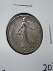 1915 France 1 Franc Silver Coin