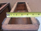 Vtg Antique Singer Treadle Sewing Machine Cabinet Drawers W Frames
