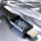 Usb C To Lightning Cable 3pack 6 Ft Apple Mfi Certified Iphone Fast Charger Type