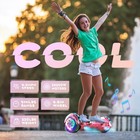 New Two-wheel Electric Scooter 6 5  Hoverboard For Kids W  Bluetooth Led Lights