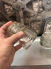 Hemingray 17   16 Clear Glass Insulator Made In Usa  36-42   19b-39  Vintage