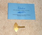 Vintage Chelsea Clock Co Us Government Nautical Deck Clock W  Key Manual Works