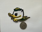 The University Of Oregon Ducks  Vintage Embroidered Iron On Patch 3    X 2   
