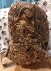 Civil War Quilted Soft Bonnet Victorian Reenactment Prarie Dickens