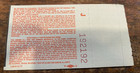 David Bowie 1987 New York City Madison Square Garden Concert Ticket Stub