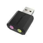 Sabrent Au-mmsa Usb External Stereo 3d Sound Adapter External Audio Interface