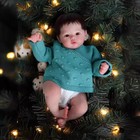 Lifelike Adorable 19  Reborn Baby Dolls Soft Cloth Body Chubby Real Life Newborn