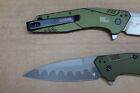 Kershaw Olive Dividend 1812olsw  Composite Blade  Brand New  Factory 2nd  Usa 