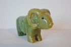 Vintage 1970 s Native Zuni Serpentine Carved Stone Ram Fetish Excellent