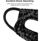 4ft Bungee Dock Line Moor Rope Boat For Boat Kayak Jet Ski Canoe Power Boat 2pcs