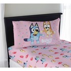 Pink Twin Size 3 Piece Bedding Set With Balloon Party Design For Kids