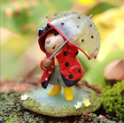 Wee Forest Folk Ladybug Puddle Jumper  Wff  M-758b  Ltd 2025 Raincoat Mouse
