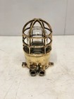 Heavy-duty Marine Bulkhead Light   Solid Brass Vintage Wall   Ceiling Fixture