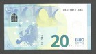 European Union - France  20 Euro 2015  Unc  P-22u  Bnb-b110u3  Draghi  U021b6