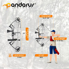 Archery Ready To Hunt Lightweight Compound Bow Package For Adults And Youth   0-50