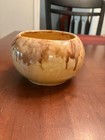Vintage Set Of Four Cache-pots ceramic Planters   Tans Oranges And Yellows