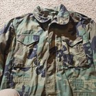 Us Army Cold Weather Field Jacket Woodland Camo Men   s Medium Regular