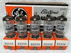 Lot Of 5  sleeve  Nos Nib Ge 6gh8a Vacuum Tubes New In Box