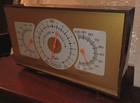 Vintage Taylor Mid Century Weather Station Barometer Thermometer Hygrometer Usa
