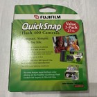 Fujifilm Quicksnap Flash 400 Cameras 2-pack  27 Exposures  Green black