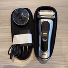Braun Series 9 Pro Plus Electric Shaver With Power Stand- Black silver