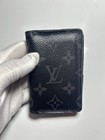 Louis Vuitton Monogram Eclipse Organizer De Poche M60502 Black Card Case