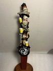 Mkf Monkey Knife Fight 3 Ninja Monkeys Pale Ale Draft Beer Tap Handle  Injured
