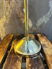 Brass Magnifying Glass With Stand Vintage Desktop Library Study Table Decor Gift
