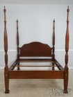 73224  Harden Queen Size Rice Carved Poster Bed