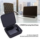 Ltgem Eva Case For Wd My Book 3tb-24tb Elements Desktop External Hard Black-2