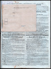 1906 Russian Empire 187 50 Ruble 5  State Loan 50 Year Gold Bond Wwi Wysiwyg Vg 