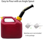 Gas Can Spout Replacement Universal Kit Leakproof Angle Nozzles Gasket Filter Sc