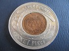 Encased 1901 Indian Head Cent For  Pan American Exposition   Buffalo  Ny