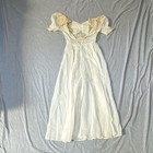 White ivory Wedding Dress Set W  Lace Veil   Hair Accessories