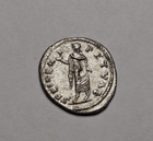 Roman Empire Silver Coin Geta 209-211 Ad  Ar Denarius  Xf